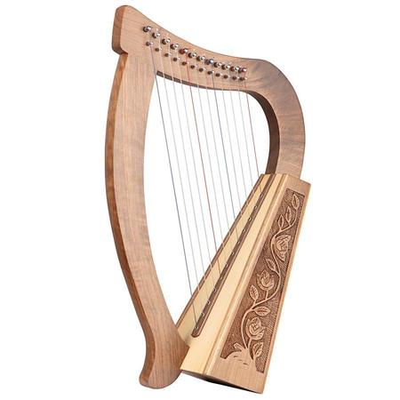 Design Toscano Celtic Walnut Tara Harp MD4729